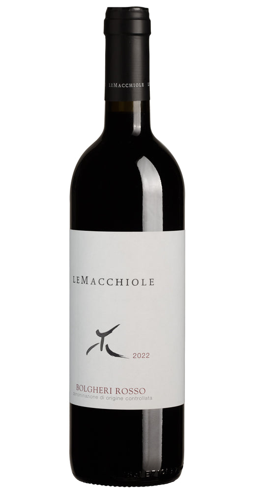 Le Macchiole Bolgheri Rosso 2022  Front Bottle Shot