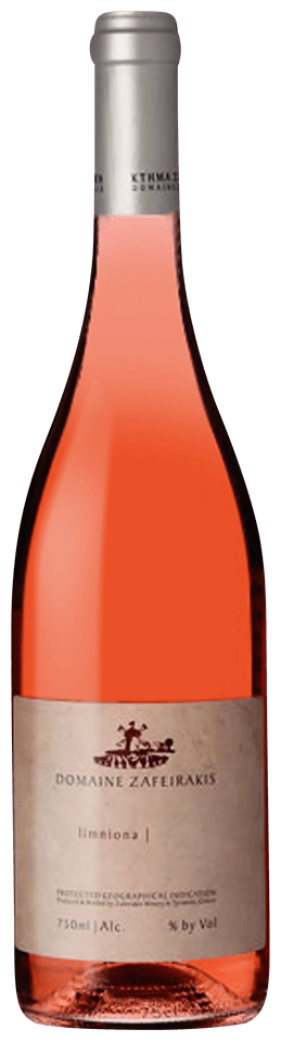 Domaine Zafeirakis Limniona Rose 2023  Front Bottle Shot