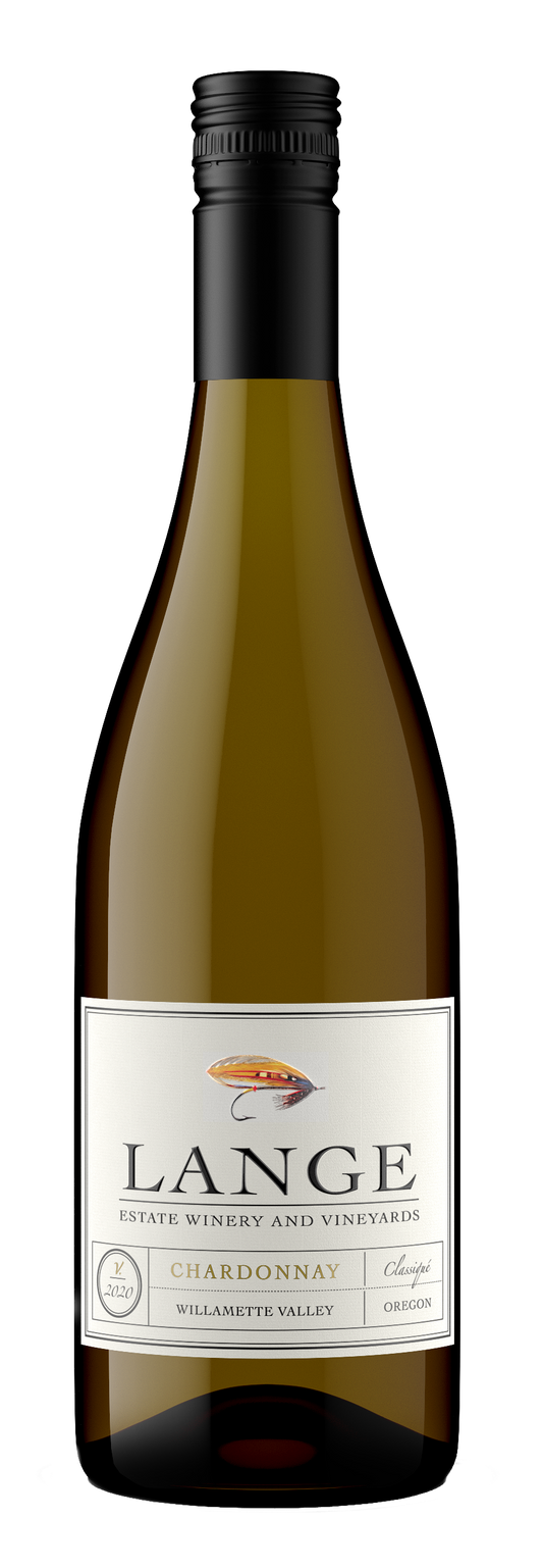 Lange Winery Classique Chardonnay 2020  Front Bottle Shot