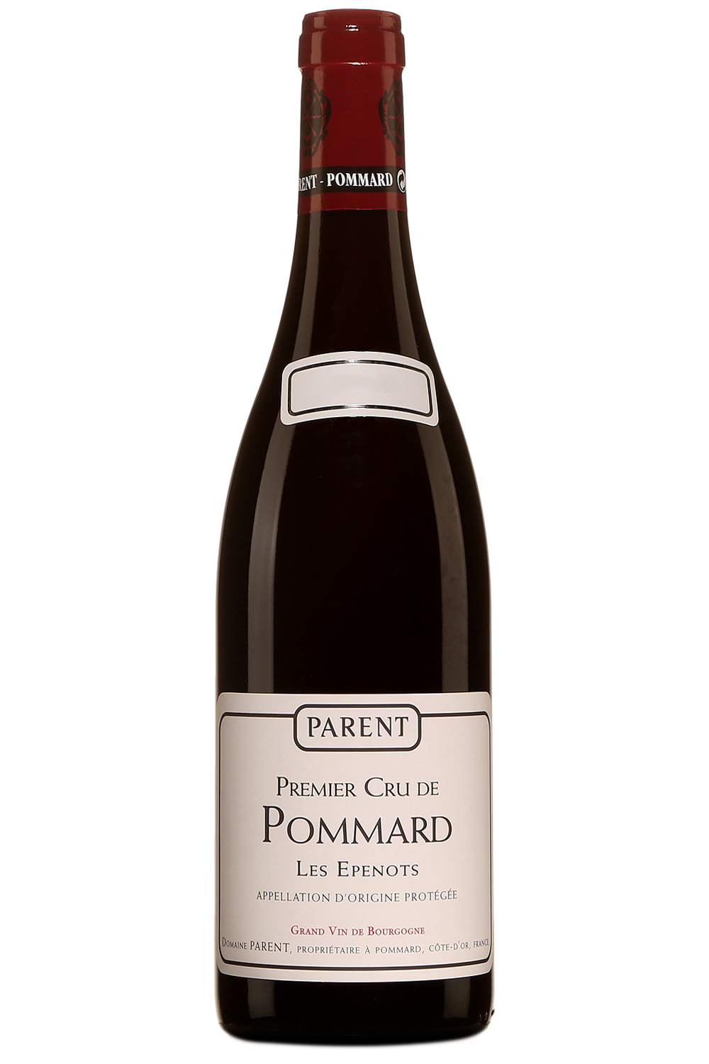 Domaine Parent Pommard Les Epenots Premier Cru 2019  Front Bottle Shot