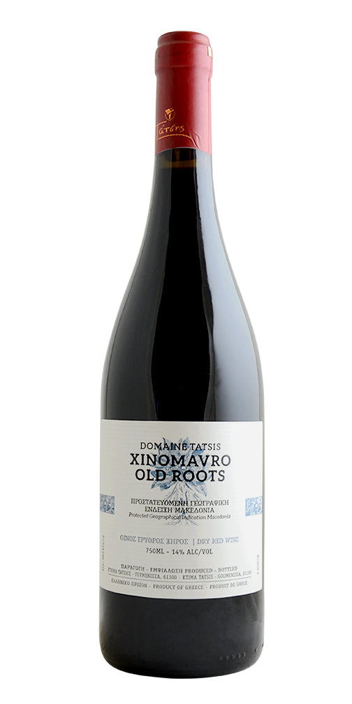 Domaine Tatsis Old Roots Xinomavro 2018  Front Bottle Shot