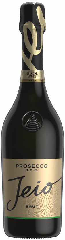 Bisol Jeio Prosecco Brut  Front Bottle Shot