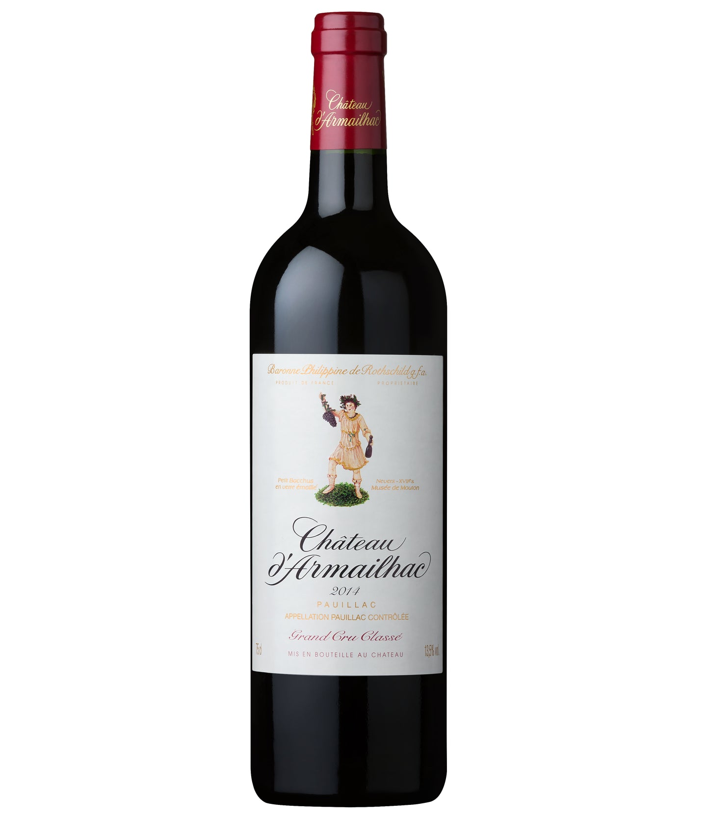 Chateau d'Armailhac  2014  Front Bottle Shot