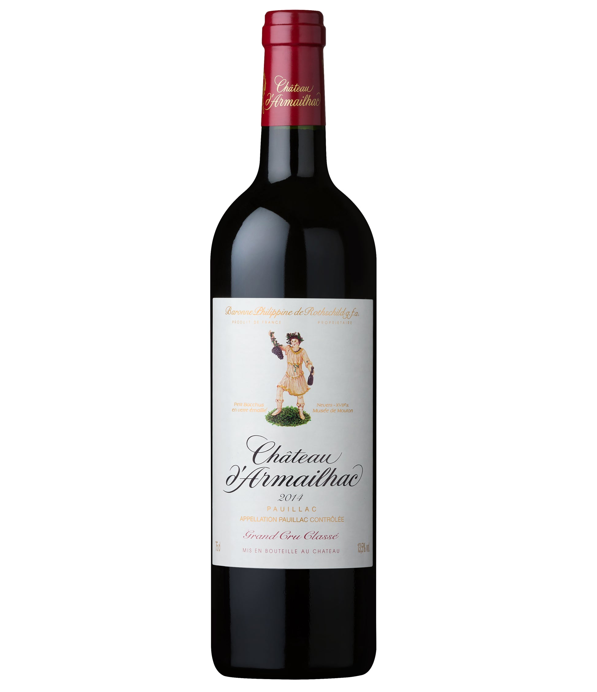 Chateau d'Armailhac  2014  Front Bottle Shot