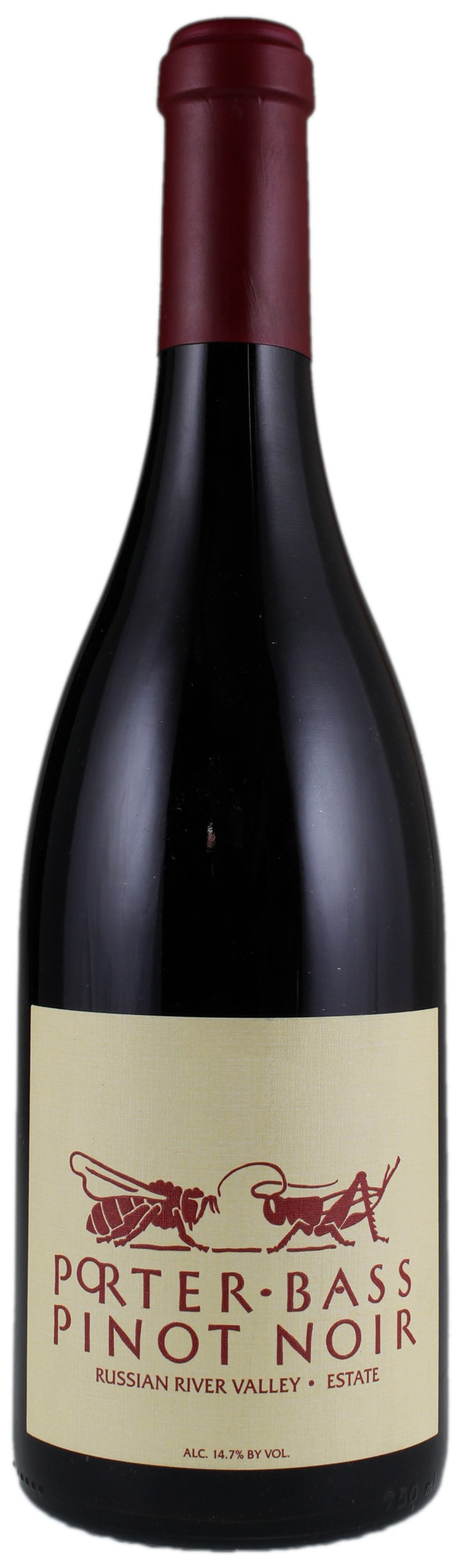 Porter-Bass Pinot Noir 2021  Front Bottle Shot