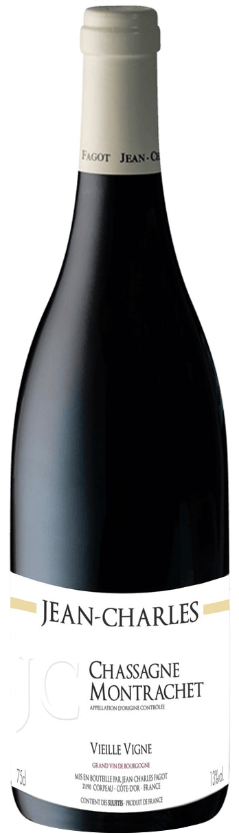 Domaine Jean-Charles Chassagne-Montrachet Vieille Vigne Rouge 2021  Front Bottle Shot