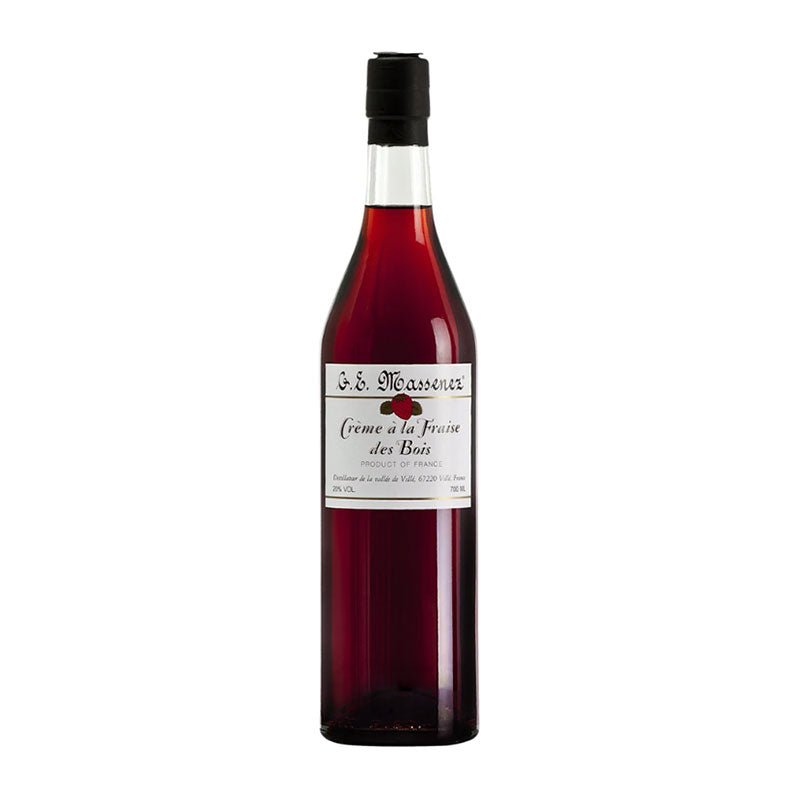G E Massenez Creme De Fraise De Bois Strawberry Liqueur 750ml