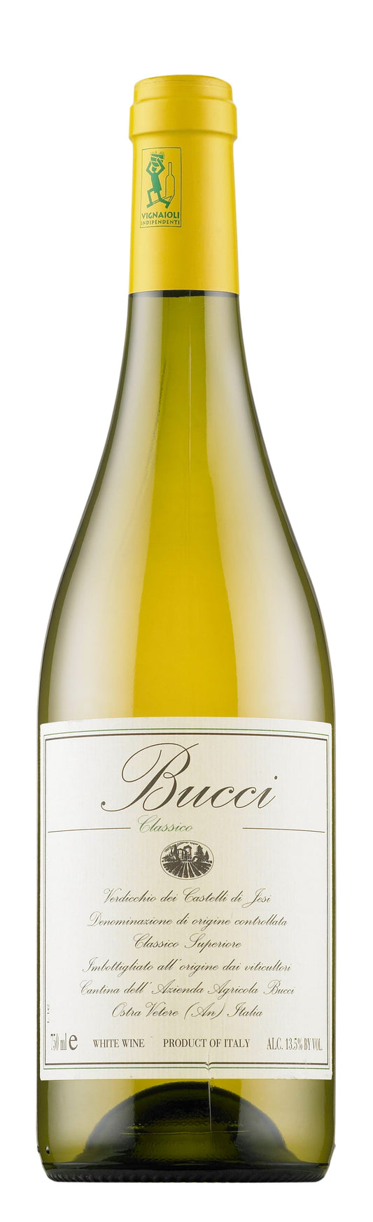 Bucci Verdicchio Classico dei Castelli di Jesi 2022  Front Bottle Shot