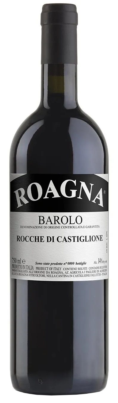 Roagna Barolo Rocche di Castiglione 2018  Front Bottle Shot
