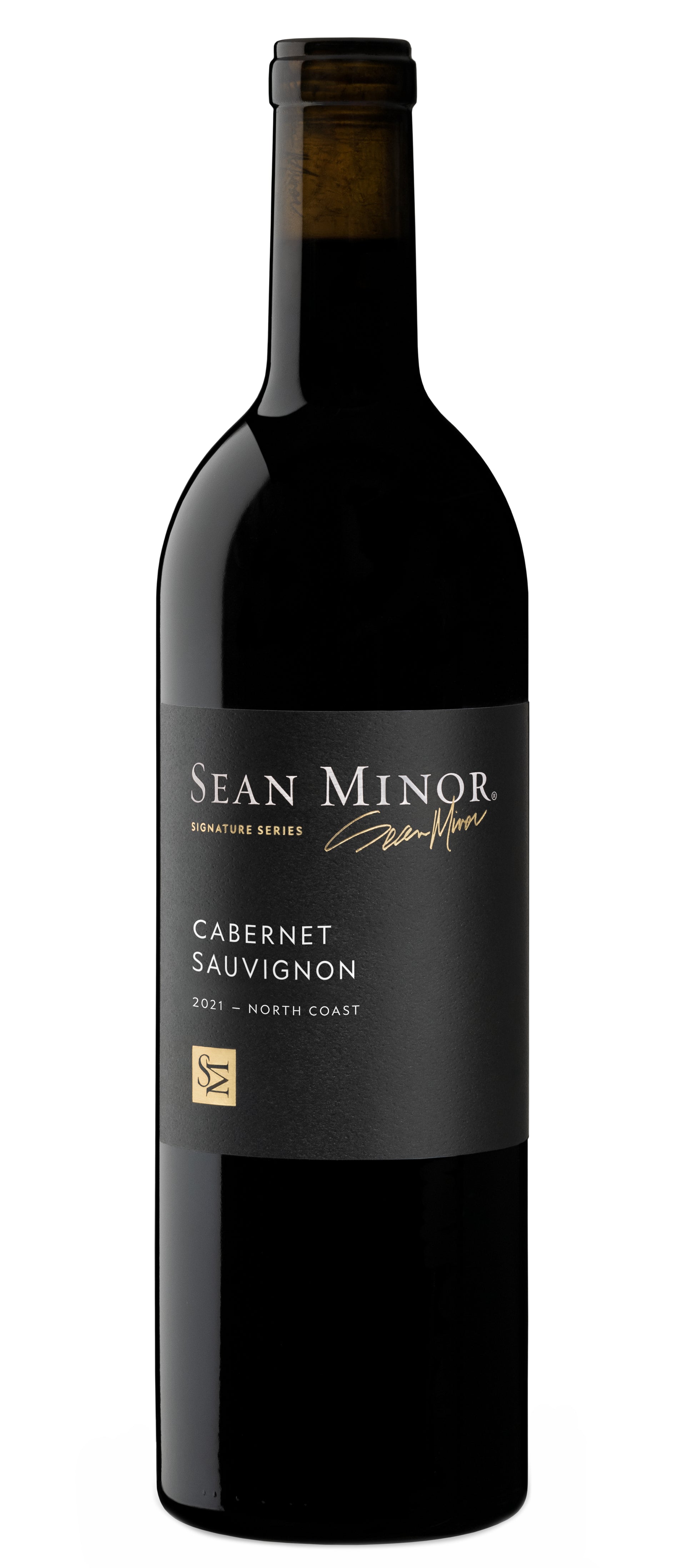 Sean Minor North Coast Cabernet Sauvignon 2021  Front Bottle Shot