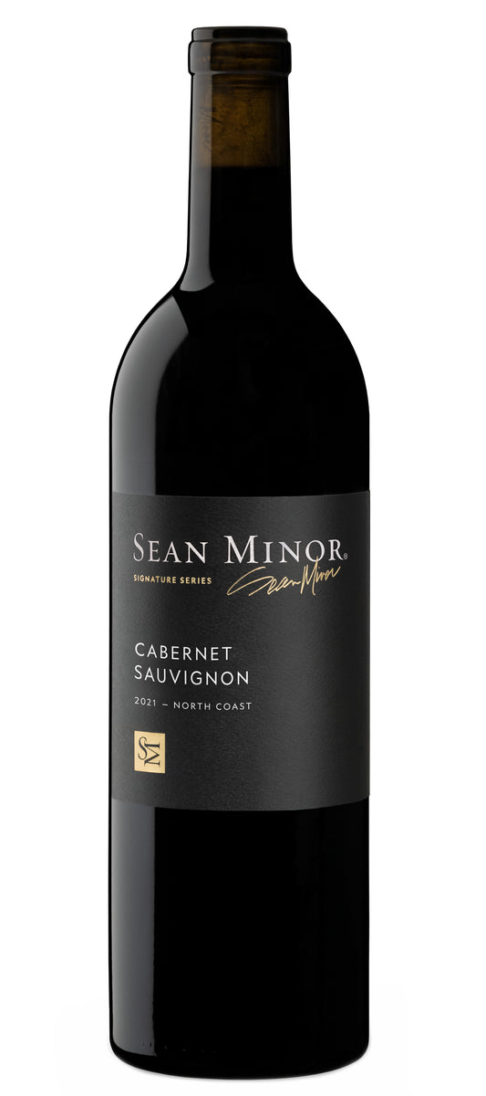 Sean Minor North Coast Cabernet Sauvignon 2021  Front Bottle Shot
