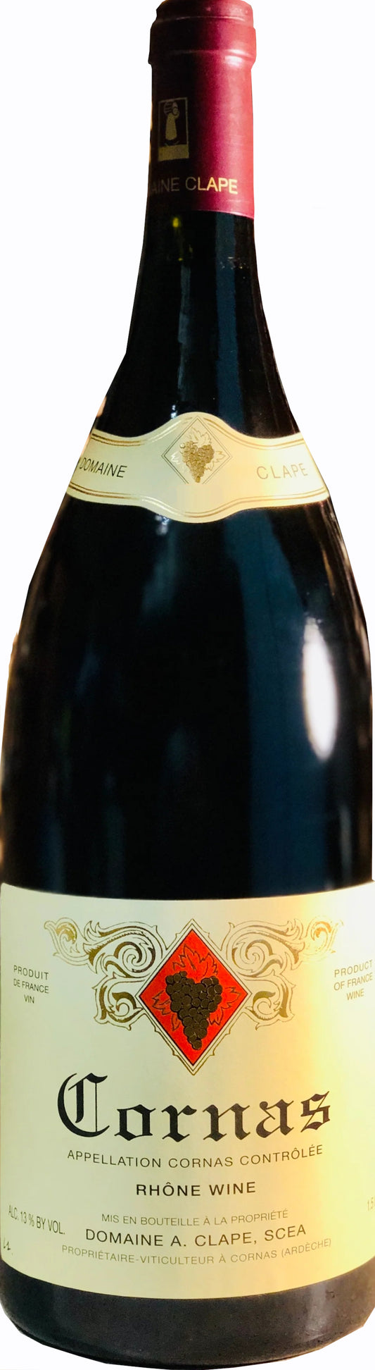 Auguste Clape Cornas (1.5 Liter Magnum) 2021  Front Bottle Shot