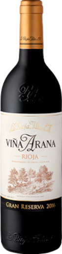 La Rioja Alta Vina Arana Rioja Gran Reserva 2016  Front Bottle Shot
