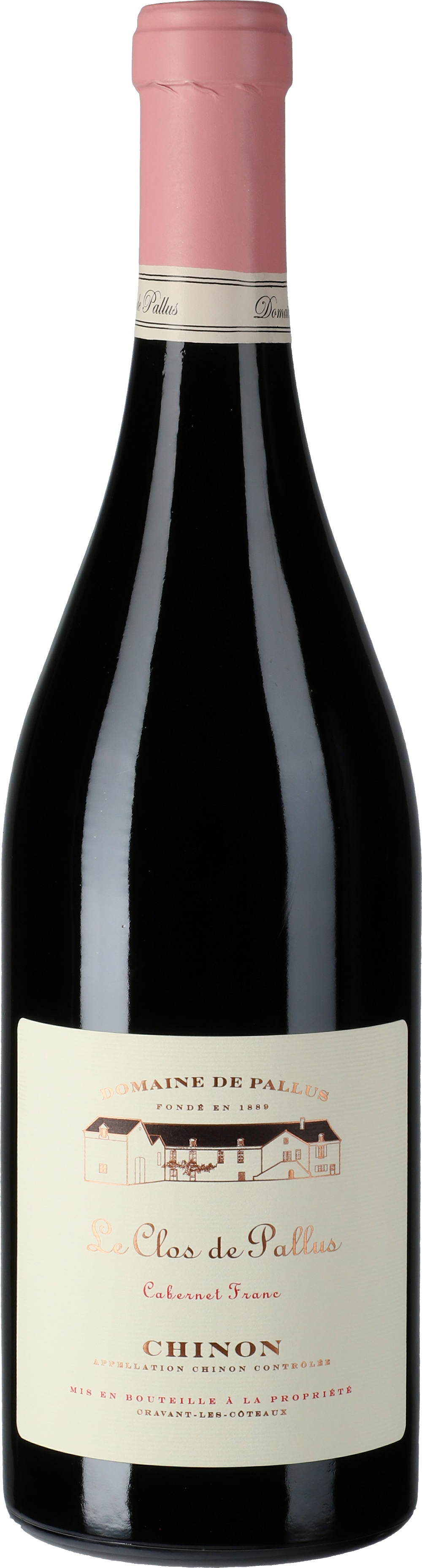 Domaine de Pallus Chinon Le Clos de Pallus 2019  Front Bottle Shot