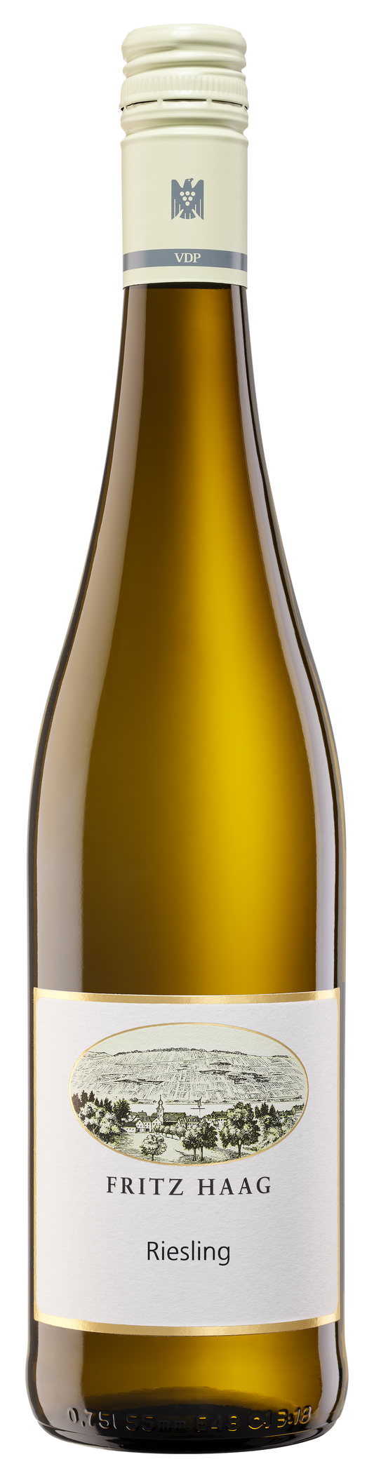 Fritz Haag Mosel Estate Riesling Feinherb 2022  Front Bottle Shot