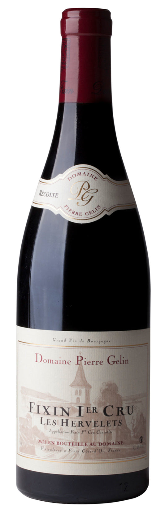 Pierre Gelin Fixin Les Hervelets Premier Cru 2021  Front Bottle Shot
