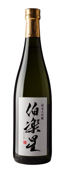 Hakurakusei The Connoisseur Junmai Ginjo Sake (720ML)  Front Bottle Shot