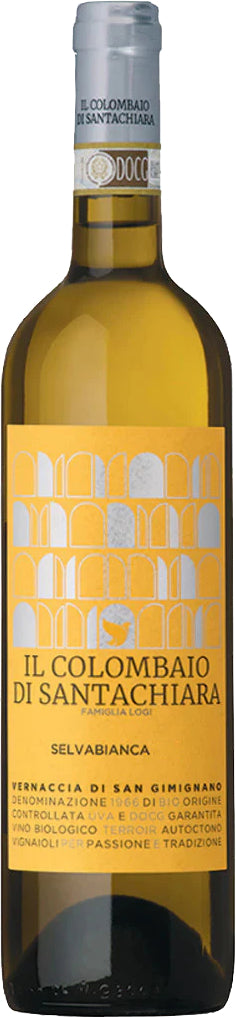 Il Colombaio di Santa Chiara Vernaccia di San Gimignano Selvabianca 2023  Front Bottle Shot