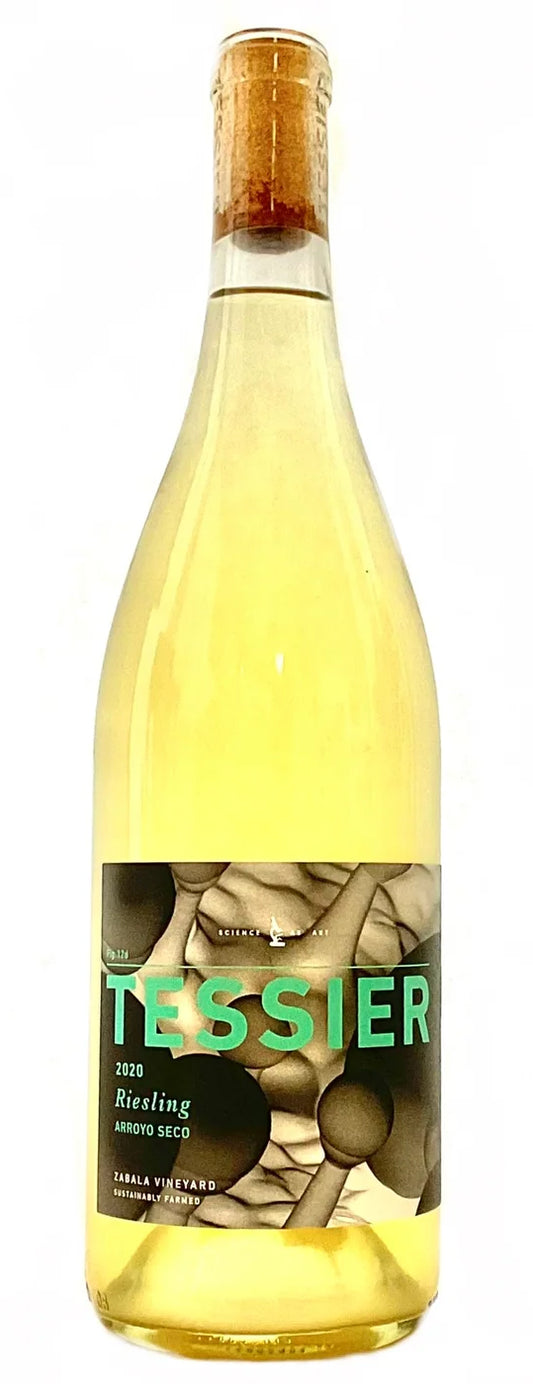 Tessier Zabala Vineyard Riesling 2020  Front Bottle Shot