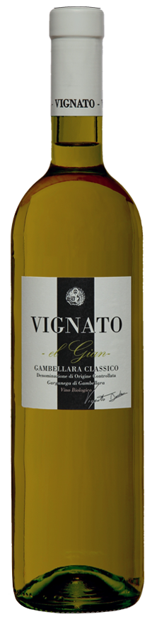 Davide Vignato El Gian Gambellara Classico 2023  Front Bottle Shot