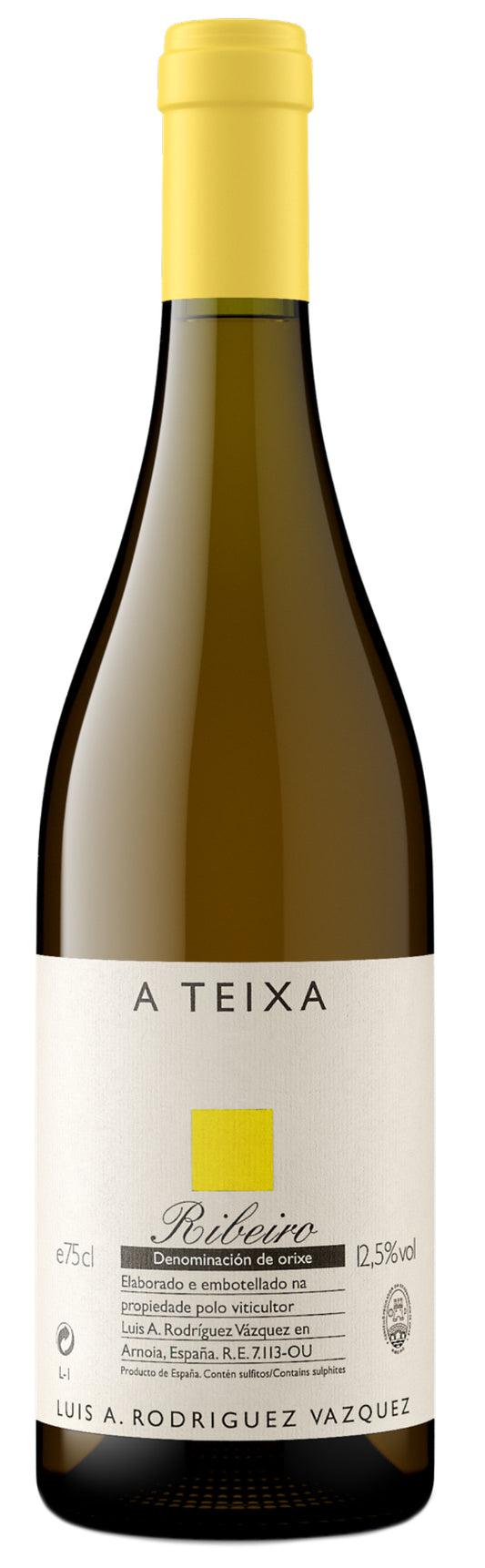 Luis A. Rodriguez Vazquez A Teixa 2020  Front Bottle Shot