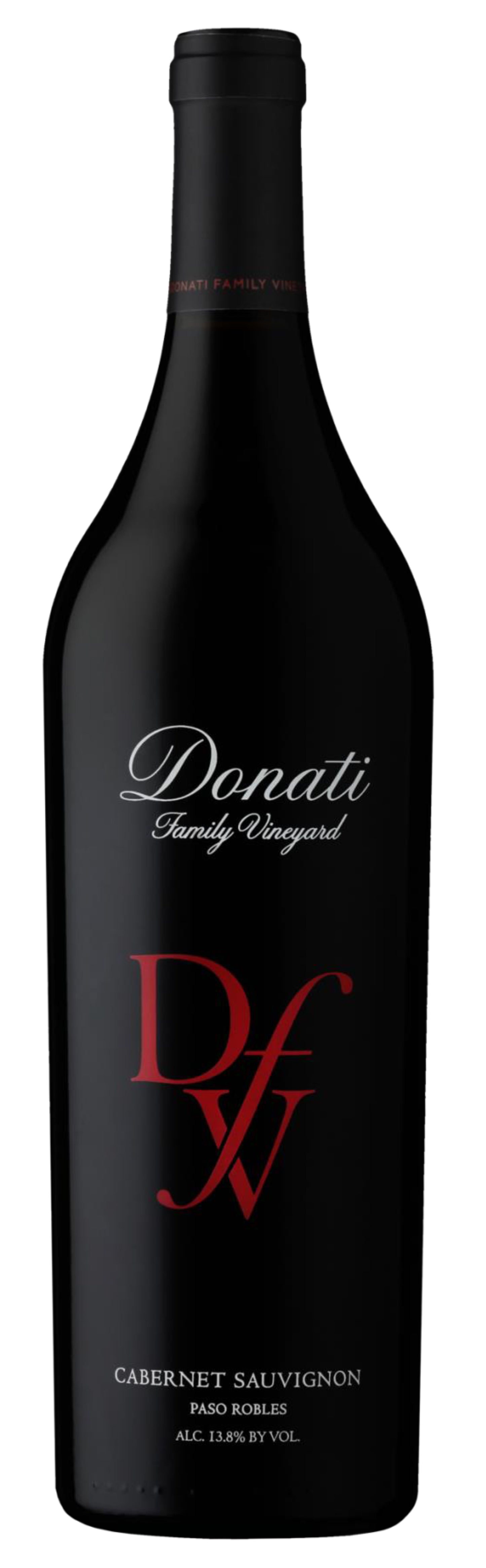 Donati Family Vineyards Cabernet Sauvignon 2021  Front Bottle Shot