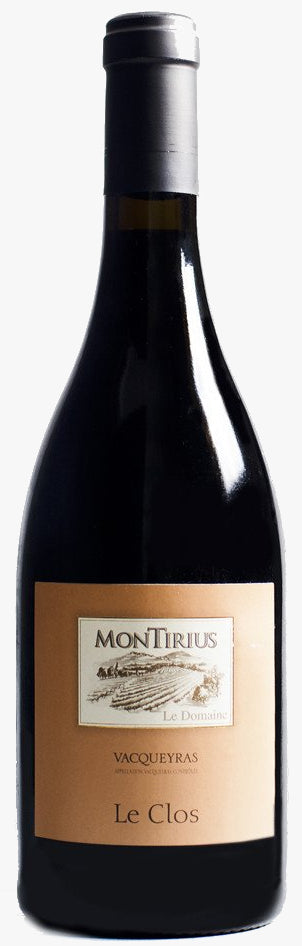 Montirius Le Clos 2016  Front Bottle Shot