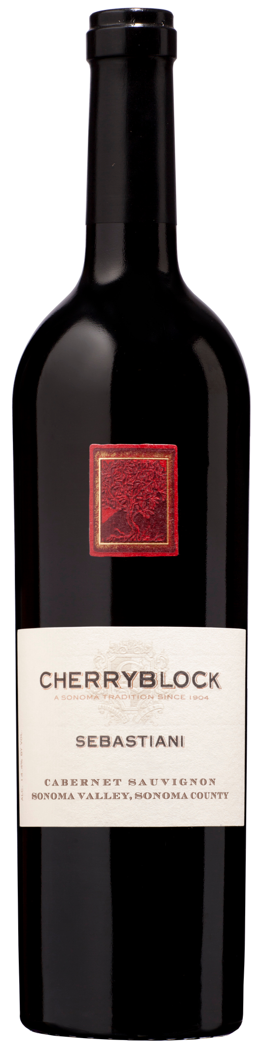 Sebastiani Cherryblock Cabernet Sauvignon 2019  Front Bottle Shot