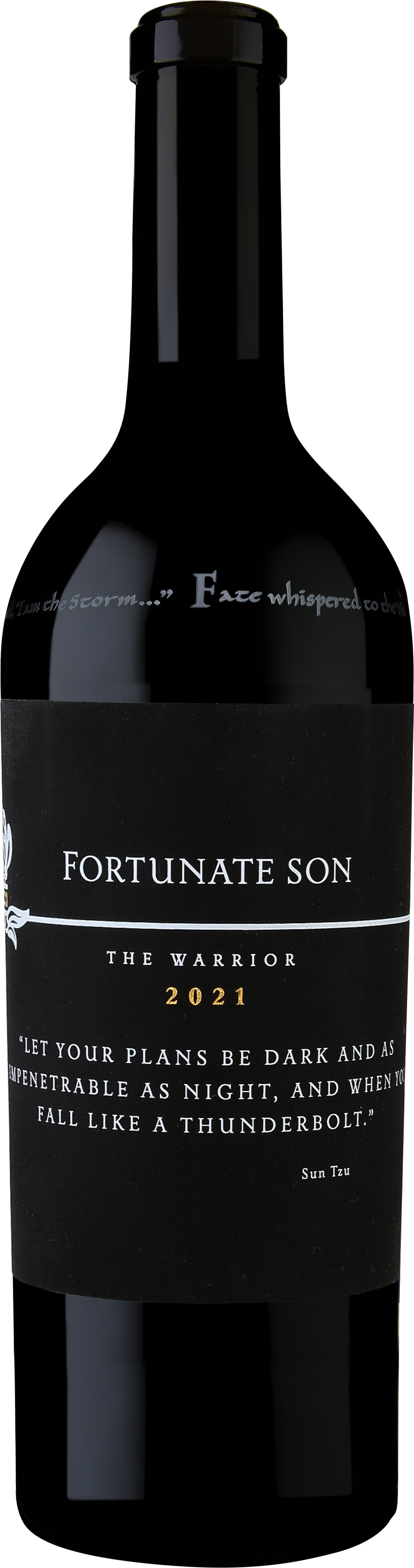 Fortunate Son The Warrior 2021  Front Bottle Shot