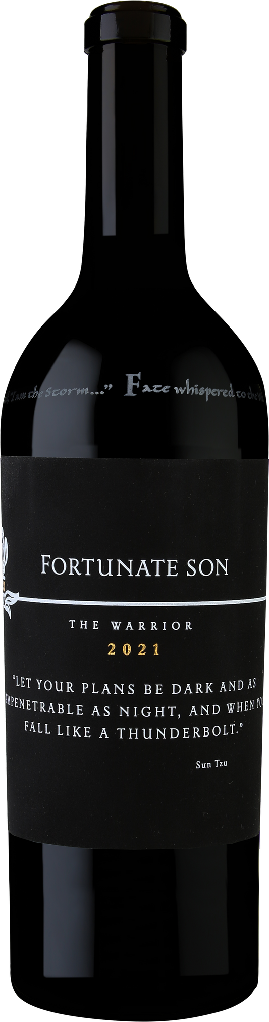 Fortunate Son The Warrior 2021  Front Bottle Shot
