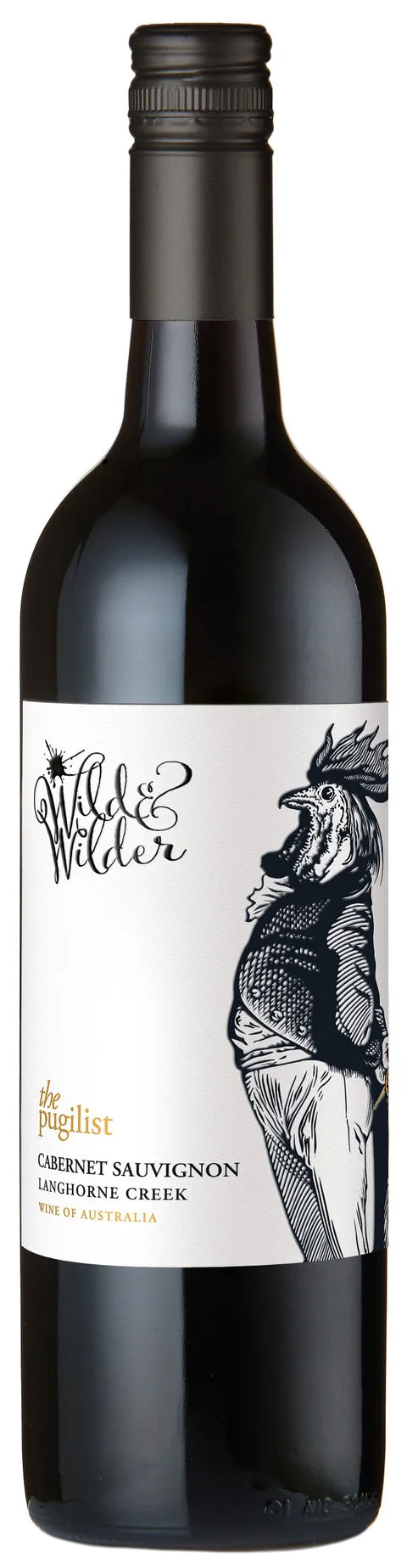 Wild & Wilder The Pugilist Cabernet Sauvignon 2021  Front Bottle Shot
