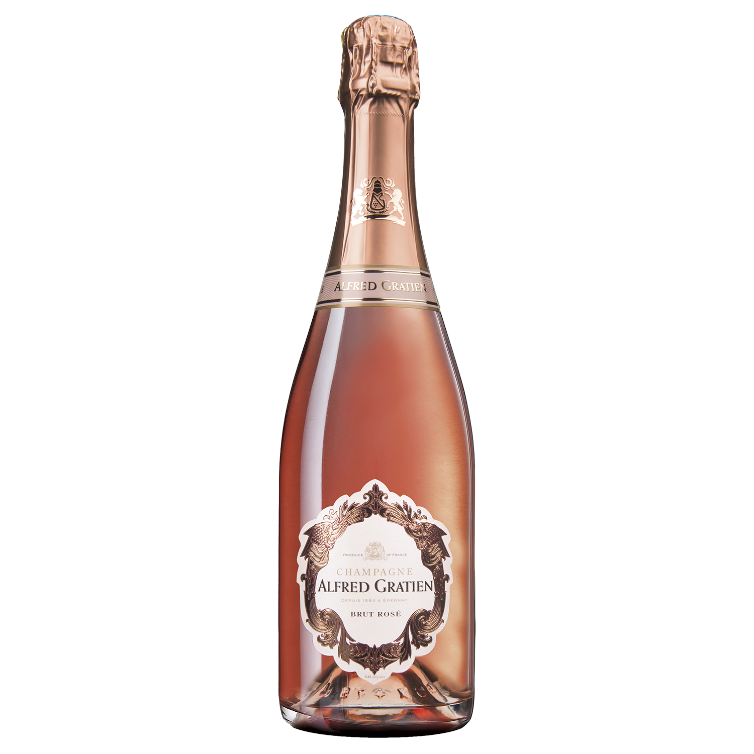 Alfred Gratien Brut Rose  Front Bottle Shot