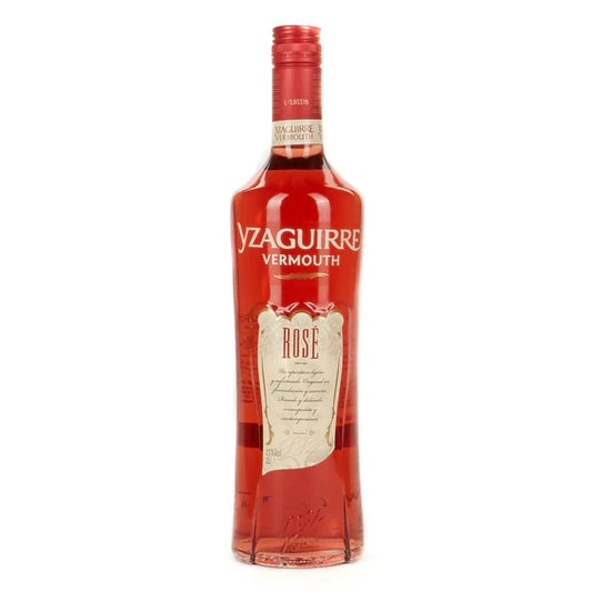 Yzaguirre Rosado Reserva Vermouth (1 Liter)  Front Bottle Shot