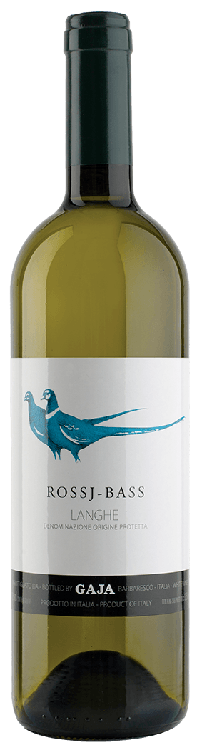 Gaja Rossj-Bass Chardonnay 2022  Front Bottle Shot