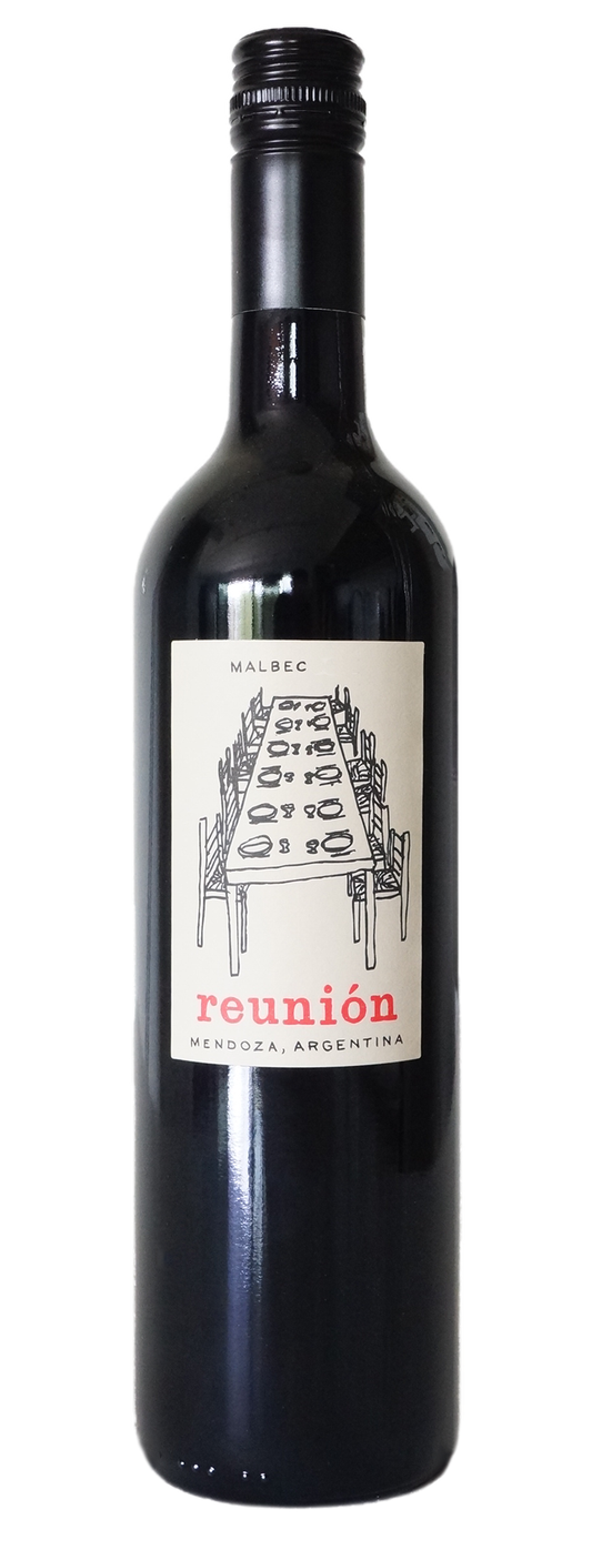 RJ Vinedos Reunion Malbec 2022  Front Bottle Shot