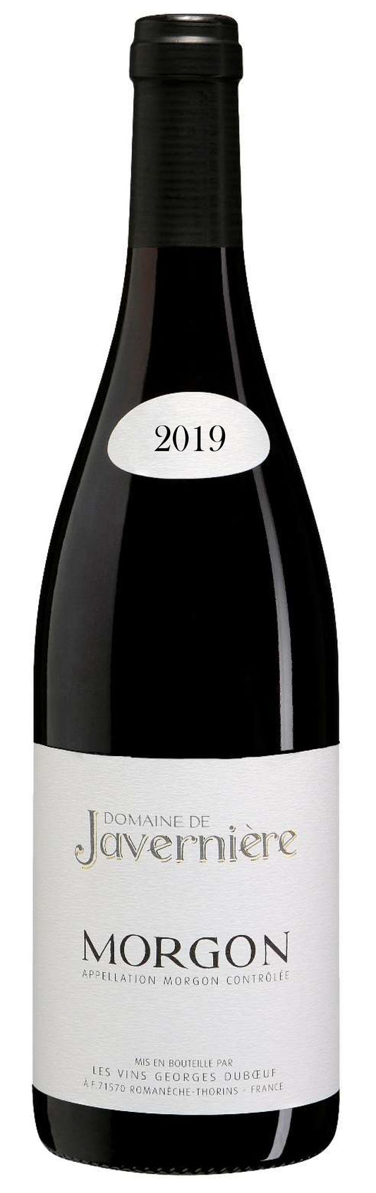 Duboeuf Morgon Domaine de Javerniere 2019  Front Bottle Shot