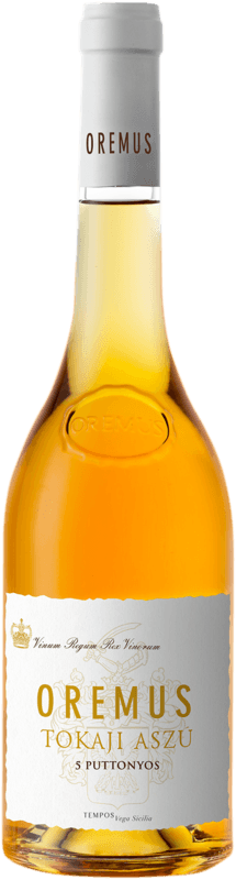 Oremus Tokaji Aszu 5 Puttonyos (500ML) 2014  Front Bottle Shot