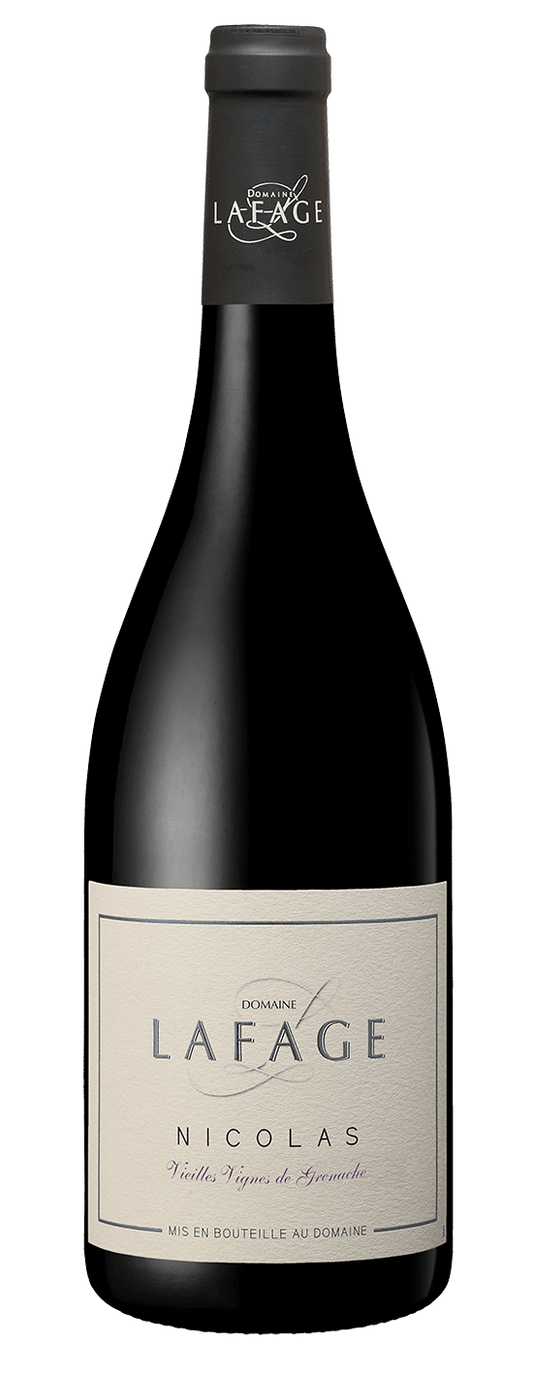 Domaine Lafage Cuvee Nicolas 2020  Front Bottle Shot