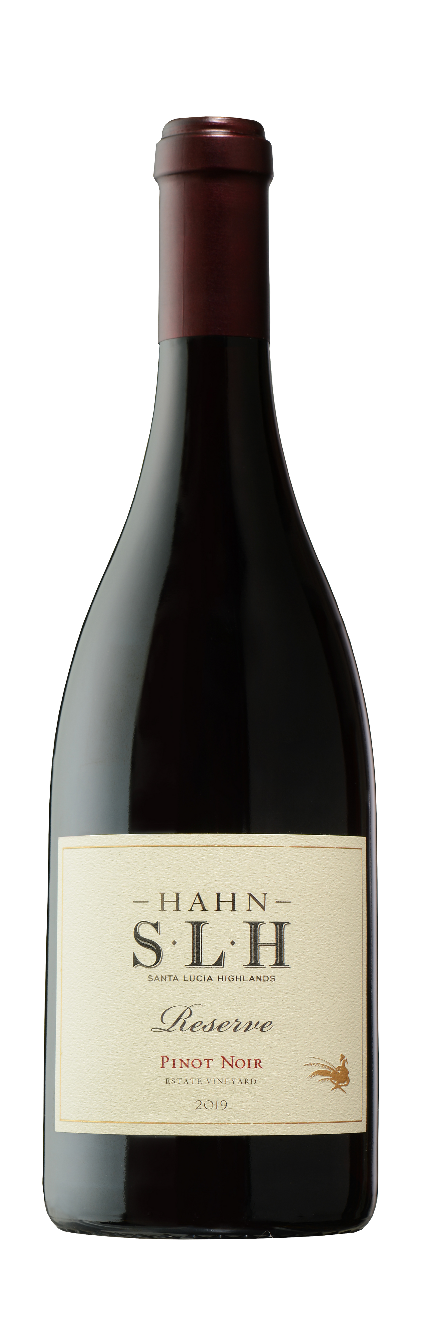 Hahn SLH Reserve Pinot Noir 2019  Front Bottle Shot
