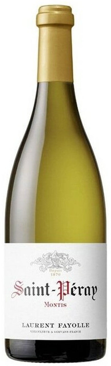 Laurent Fayolle Saint-Peray Montis 2022  Front Bottle Shot
