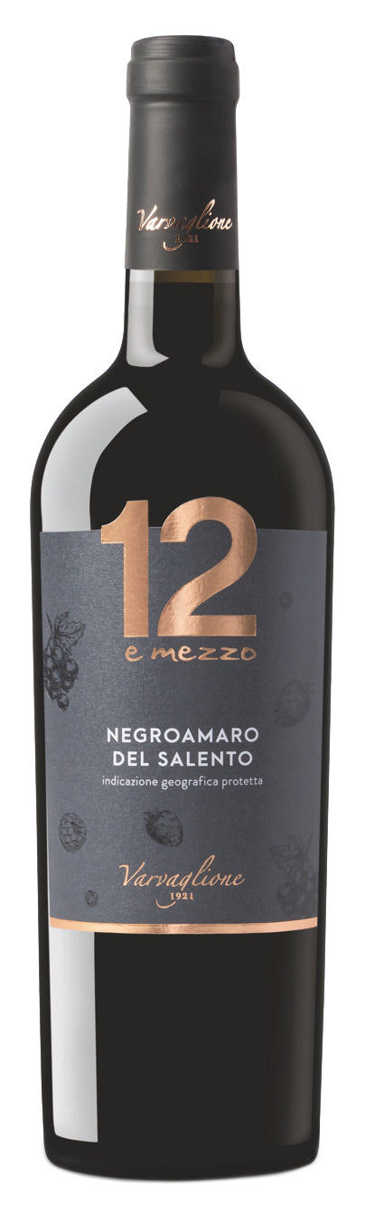 Varvaglione 12 e Mezzo Negroamaro del Salento 2021  Front Bottle Shot