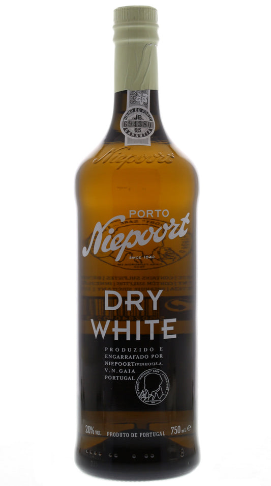 Niepoort Dry White Port  Front Bottle Shot