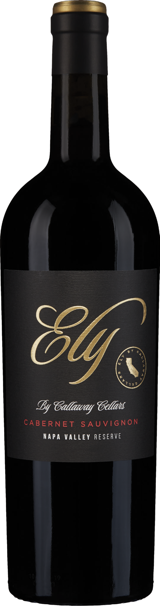 Ely by Callaway Cellars Reserve Cabernet Sauvignon 2019  Front Bottle Shot