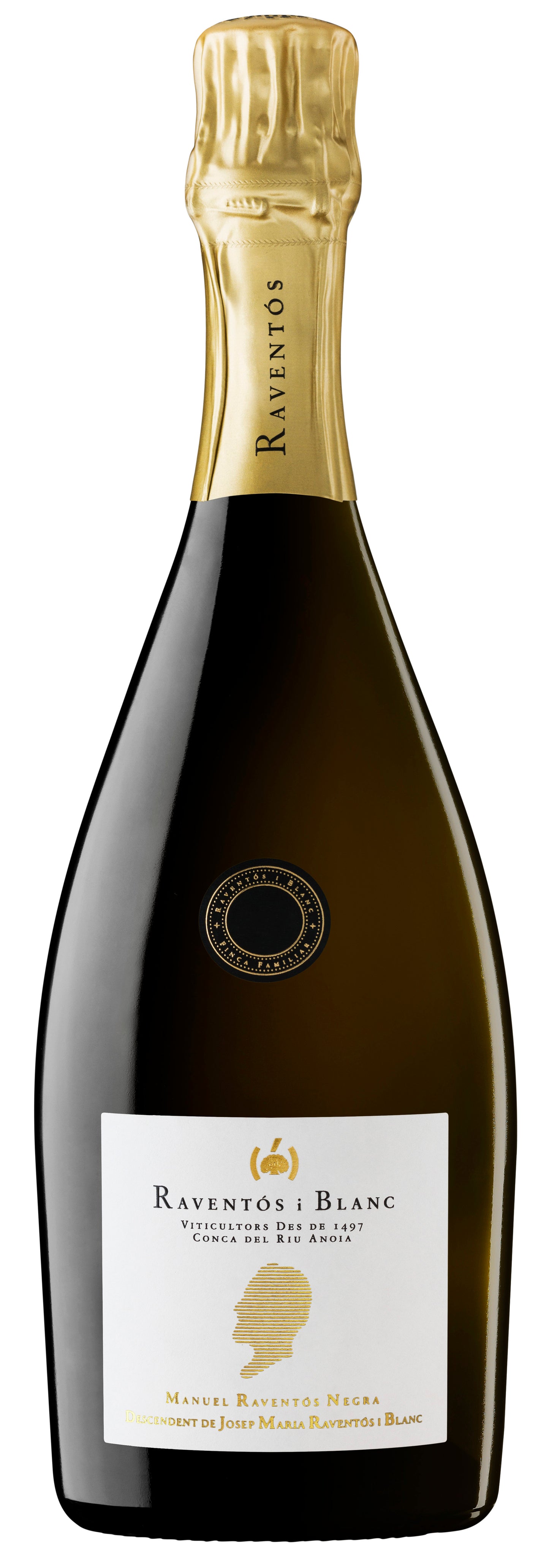 Raventos i Blanc Manuel Raventos 2016  Front Bottle Shot
