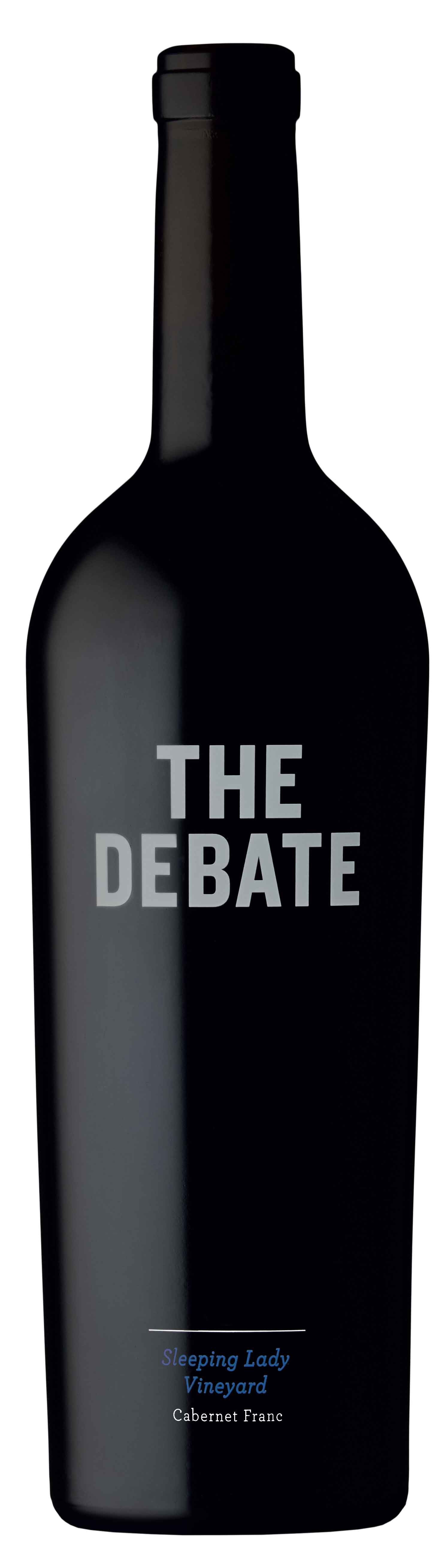 The Debate Sleeping Lady Vineyard Cabernet Franc 2018  Front Bottle Shot