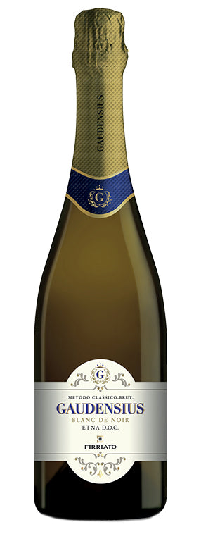 Firriato Sparkling Nerello Mascalese Gaudensius  Front Bottle Shot