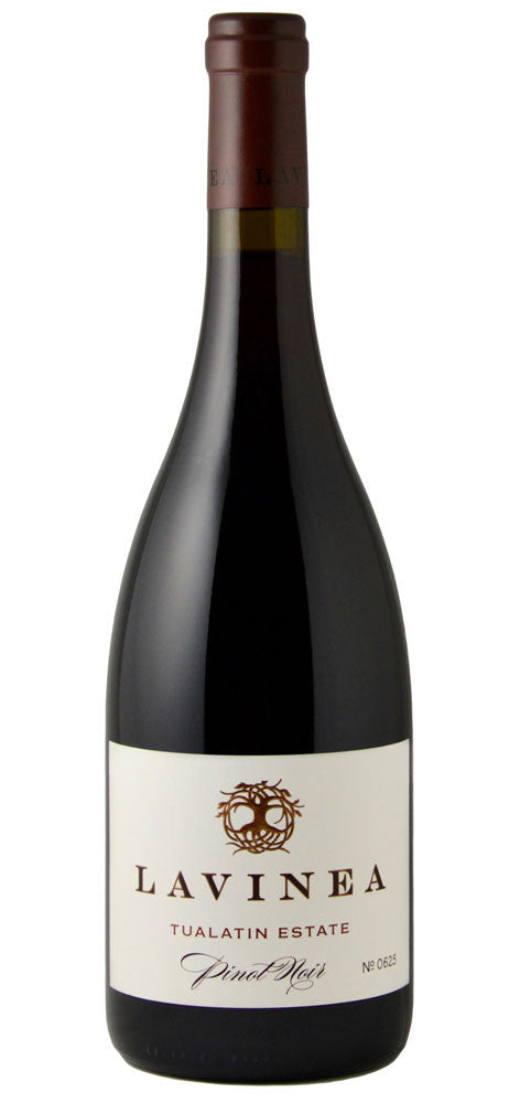 Lavinea Tualatin Estate Pinot Noir 2021  Front Bottle Shot