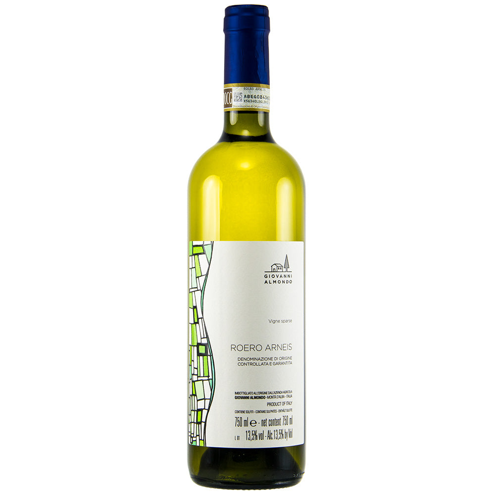 Giovanni Almondo Vigne Sparse Arneis 2023  Front Bottle Shot