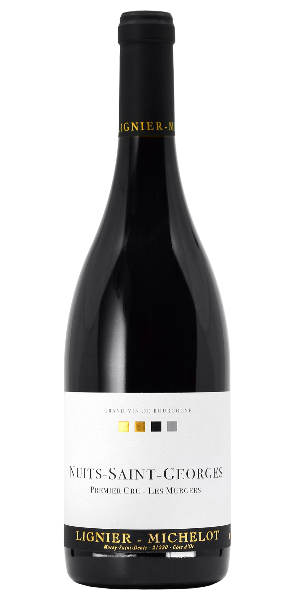 Lignier-Michelot Nuits-Saint-Georges Les Murgers Premier Cru 2019  Front Bottle Shot
