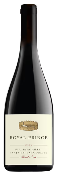 Royal Prince Pinot Noir 2021  Front Bottle Shot